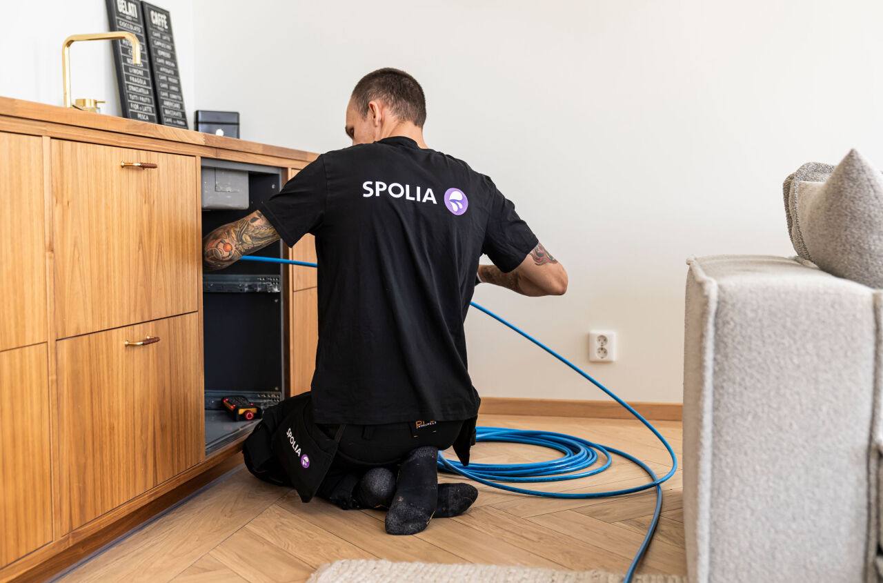 Högtrycksspolning av avlopp