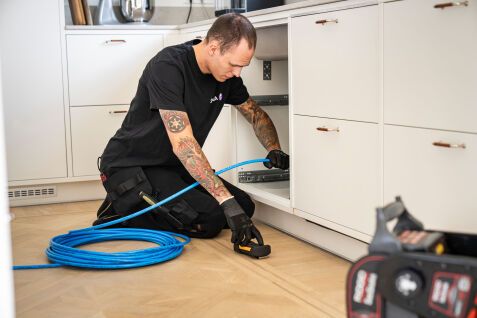 stopp i avloppet boka direkt